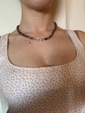Rhodonite Gemstone Necklace
