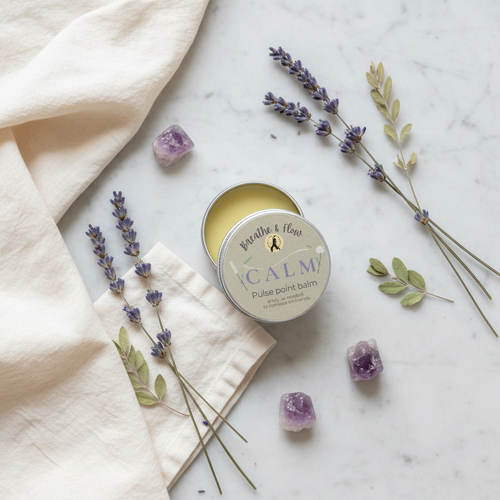 CALM Balm - Open Tin Flat Lay