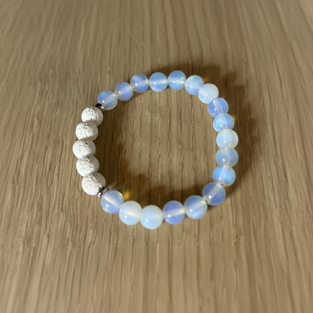 Rainbow Moonstone Bracelet